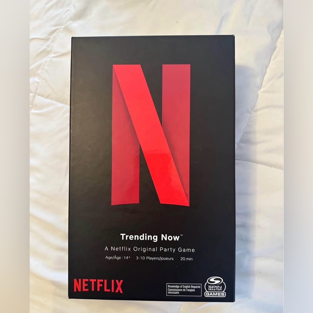 Netflix Trending Now Party Game-NEW